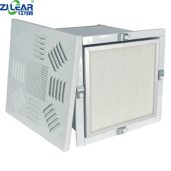 Cleanroom GMP HEPA Filter Box for Fresh Air Terminal Outlet